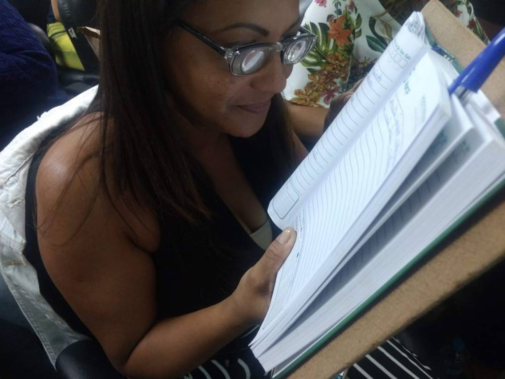 Professores aprenderam a usar equipamentos para auxílio na leitura
