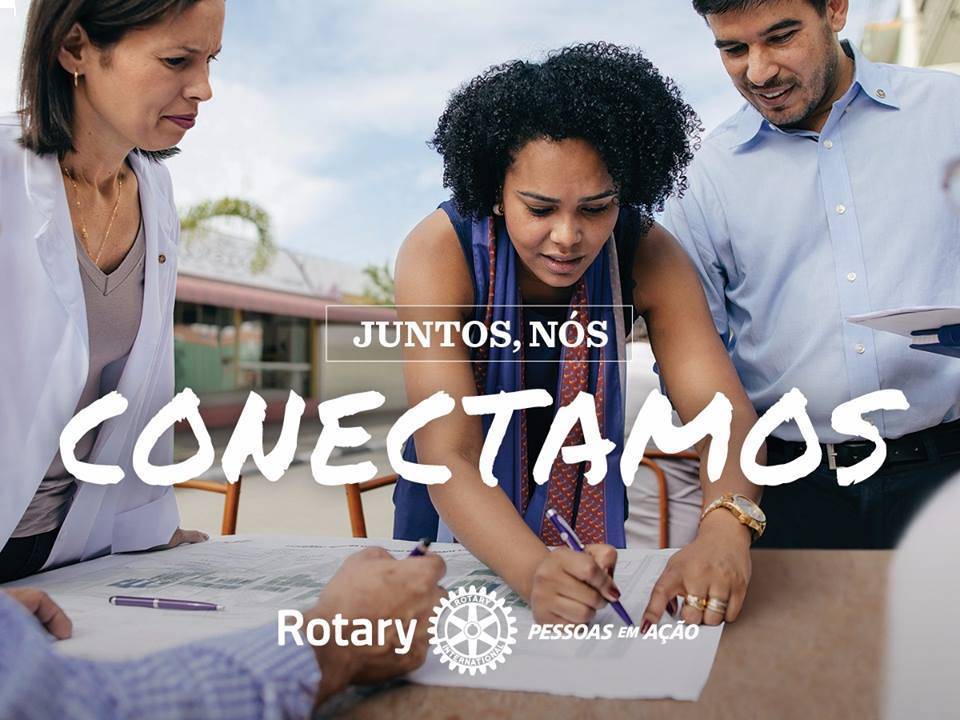 Peça gráfica da campanha Pessoas em Ação