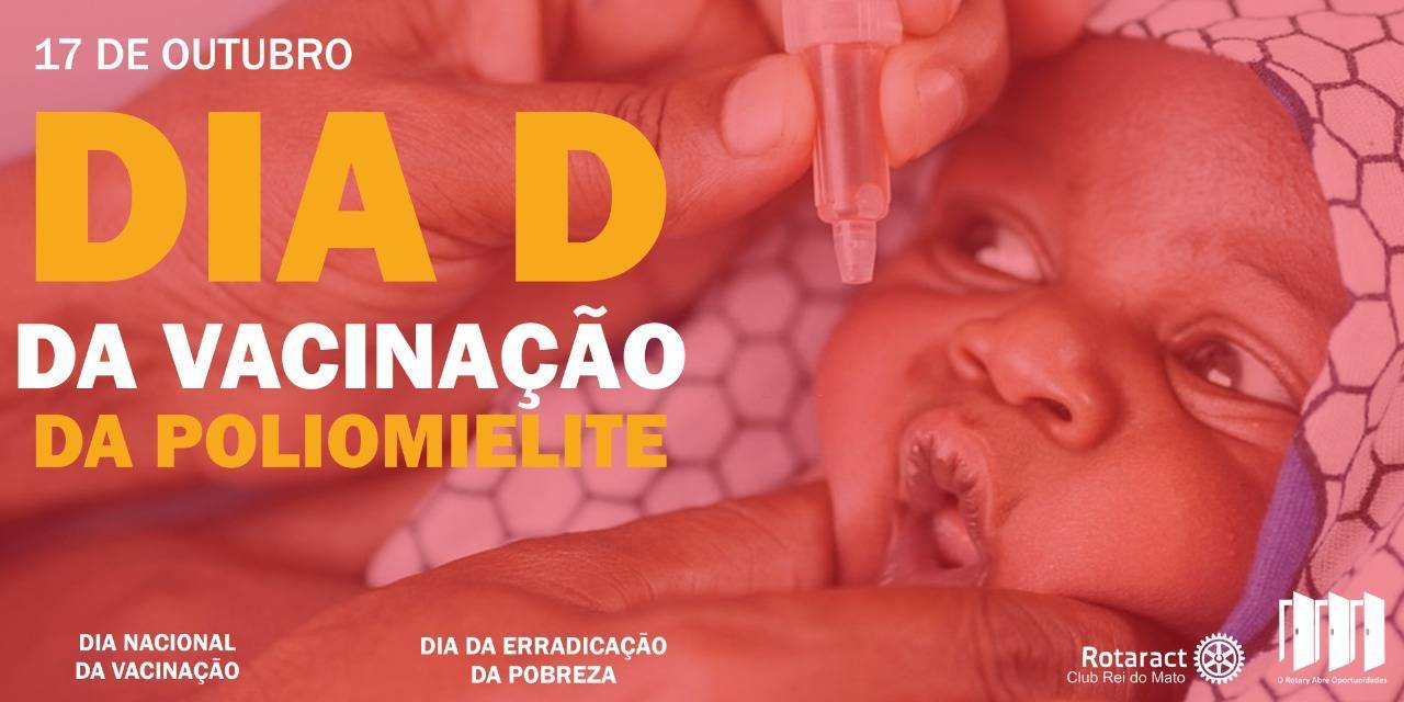 Arte idealizada pela Comissão de Imagem Pública do Rotaract Club Rei do Mato.