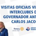 Confira a relação de Visitas Oficiais Virtuais do Governador Antônio Carlos Jacob